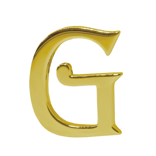 Alphabet 'G' Bag Bijoux Plain 18K Yellow Gold