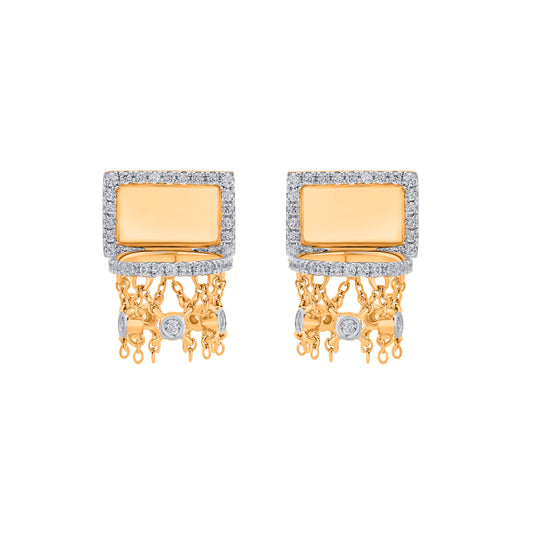 Mini Basketball Hoop Earrings