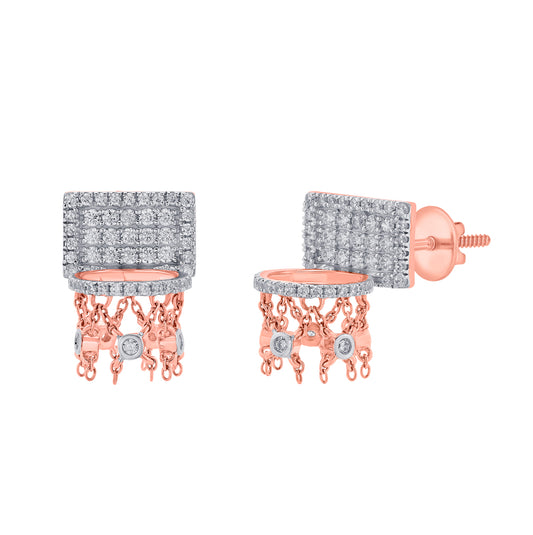 Mini Basketball Hoop Earrings