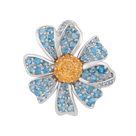 Daisy Blue Topaz Customized Bag Bijoux