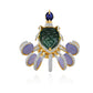 Majestic Peacock Ring