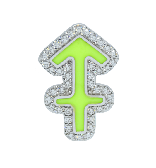 UV-Reactive Neon Bag Bijoux SAGITTARIUS Customized