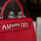 Alphabet 'A' Bag Bijoux with Natural Diamonds