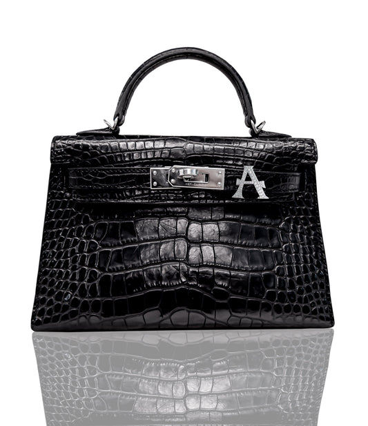 Bag Bijoux by ASHNA MEHTA - Alphabet 'A' with Natural Diamonds
