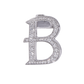 Alphabet 'B' Bag Bijoux with Natural Diamonds