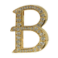 Alphabet 'B' Bag Bijoux with Natural Diamonds