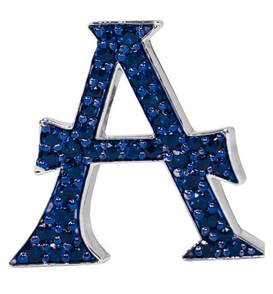 Alphabet Customized Bag Bijoux with Blue Sapphire