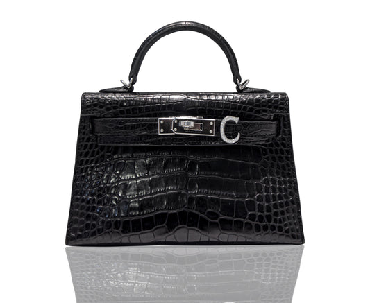 Bag Bijoux by ASHNA MEHTA - Alphabet 'C' with Natural Diamonds