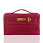 Alphabet 'D' Bag Bijoux Plain Yellow Gold
