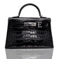 Alphabet 'E' Bag Bijoux with Natural Diamonds