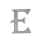 Alphabet 'E' Bag Bijoux with Natural Diamonds