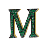 Alphabet Bag Bijoux Natural Emeralds