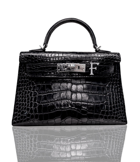 Bag Bijoux by ASHNA MEHTA - Alphabet 'F' with Natural Diamonds