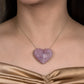Pink Diamonds Heart Customized Bag Bijoux