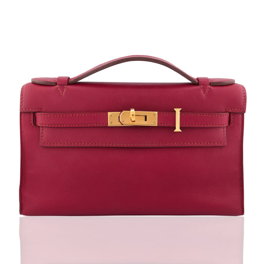 Alphabet 'I' Bag Bijoux Plain Yellow Gold