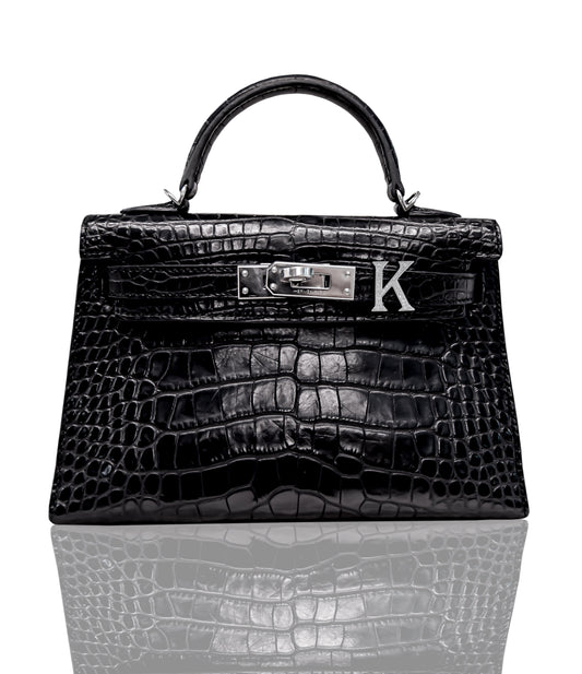 Bag Bijoux by ASHNA MEHTA - Alphabet 'K' with Natural Diamonds