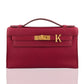 Alphabet 'K' Bag Bijoux Plain Yellow Gold
