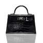 Alphabet 'L' Bag Bijoux with Natural Diamonds