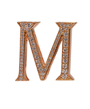 Alphabet Bag Bijoux Rose Gold