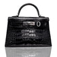 Alphabet 'O' Bag Bijoux with Natural Diamonds