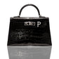 Alphabet 'P' Bag Bijoux with Natural Diamonds