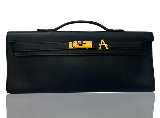 Alphabet Bag Bijoux Plain Yellow Gold