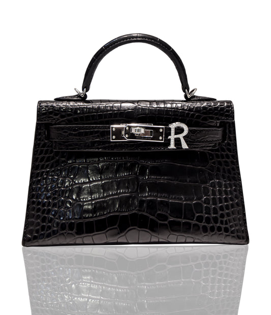 Bag Bijoux by ASHNA MEHTA - Alphabet 'R' with Natural Diamonds