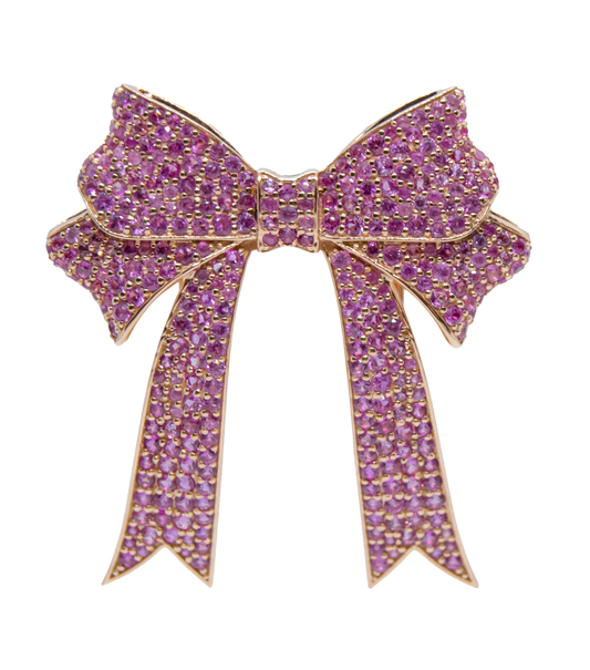 Bow Rose Gold Customized Bag Bijoux