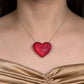 Ruby Heart Customized Bag Bijoux