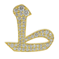 Bag Bijoux by ASHNA MEHTA - Alphabet 'T' Customized Yellow Gold Diamond