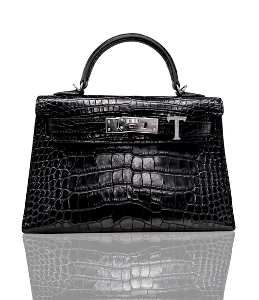 Bag Bijoux by ASHNA MEHTA - Alphabet 'T' with Natural Diamonds