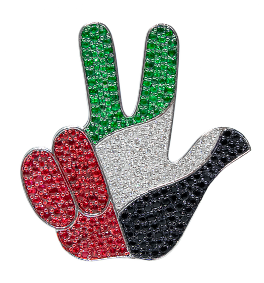 Bag Bijoux by ASHNA MEHTA - UAE Peace Flag