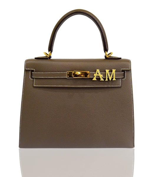 Alphabet Bag Bijoux Fancy Yellow Diamonds