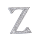 Alphabet 'Z' Bag Bijoux with Natural Diamonds