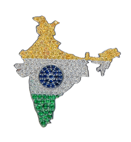 India Flag Bag Bijoux