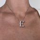 Alphabet 'E' Bag Bijoux with Natural Diamonds